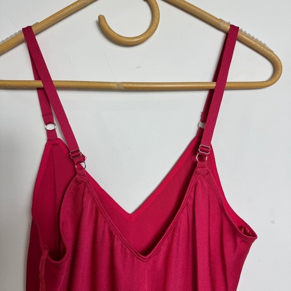 A. L. C fuschia pink slip midi dress - Picture 5 of 10